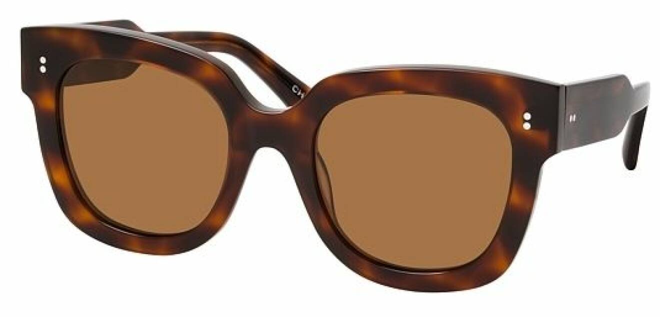 bruna oversized solglasögon från Chimi