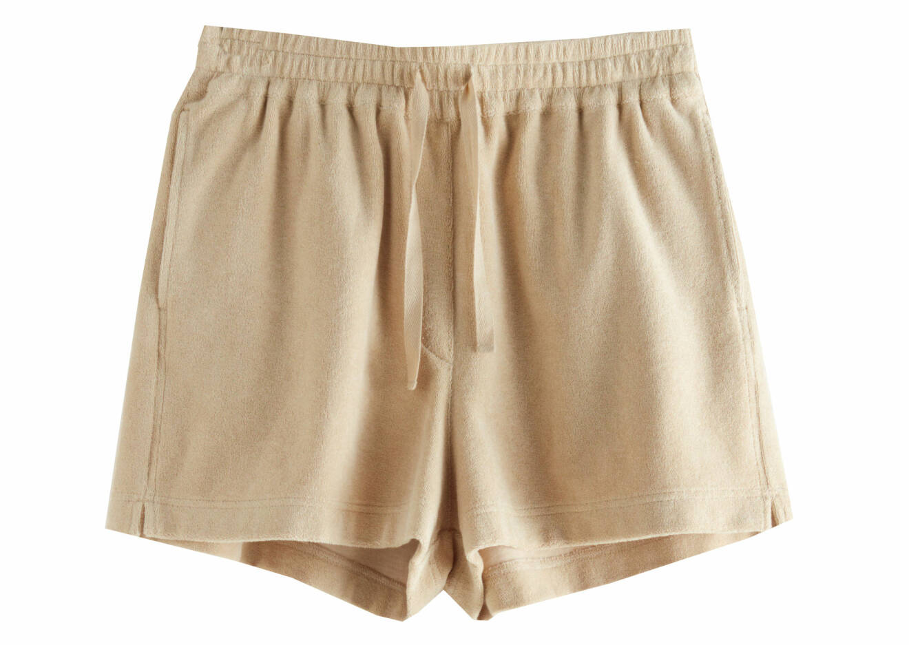 beige shorts dam