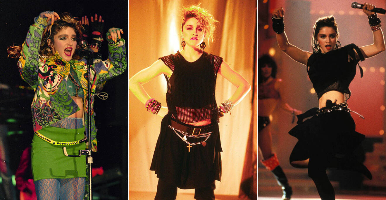 Madonna på 80-talet.