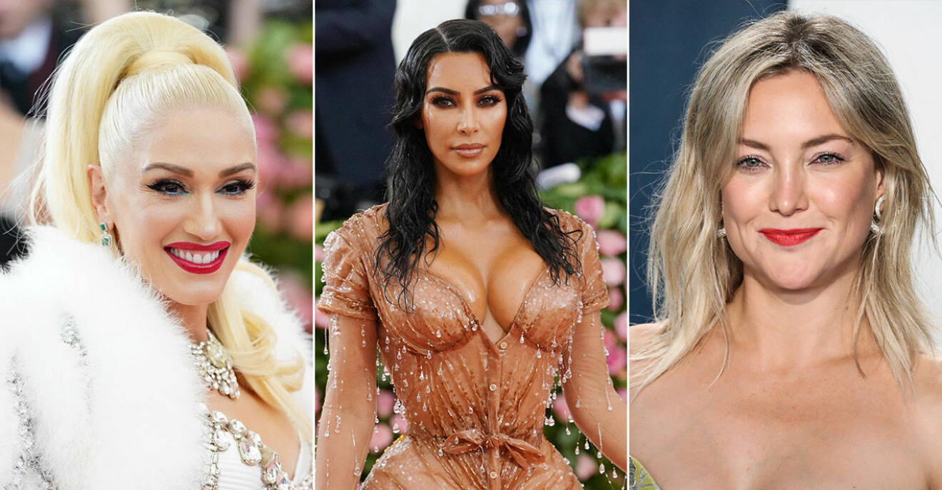 Gwen Stefani, Kim Kardashian, Kate Hudson