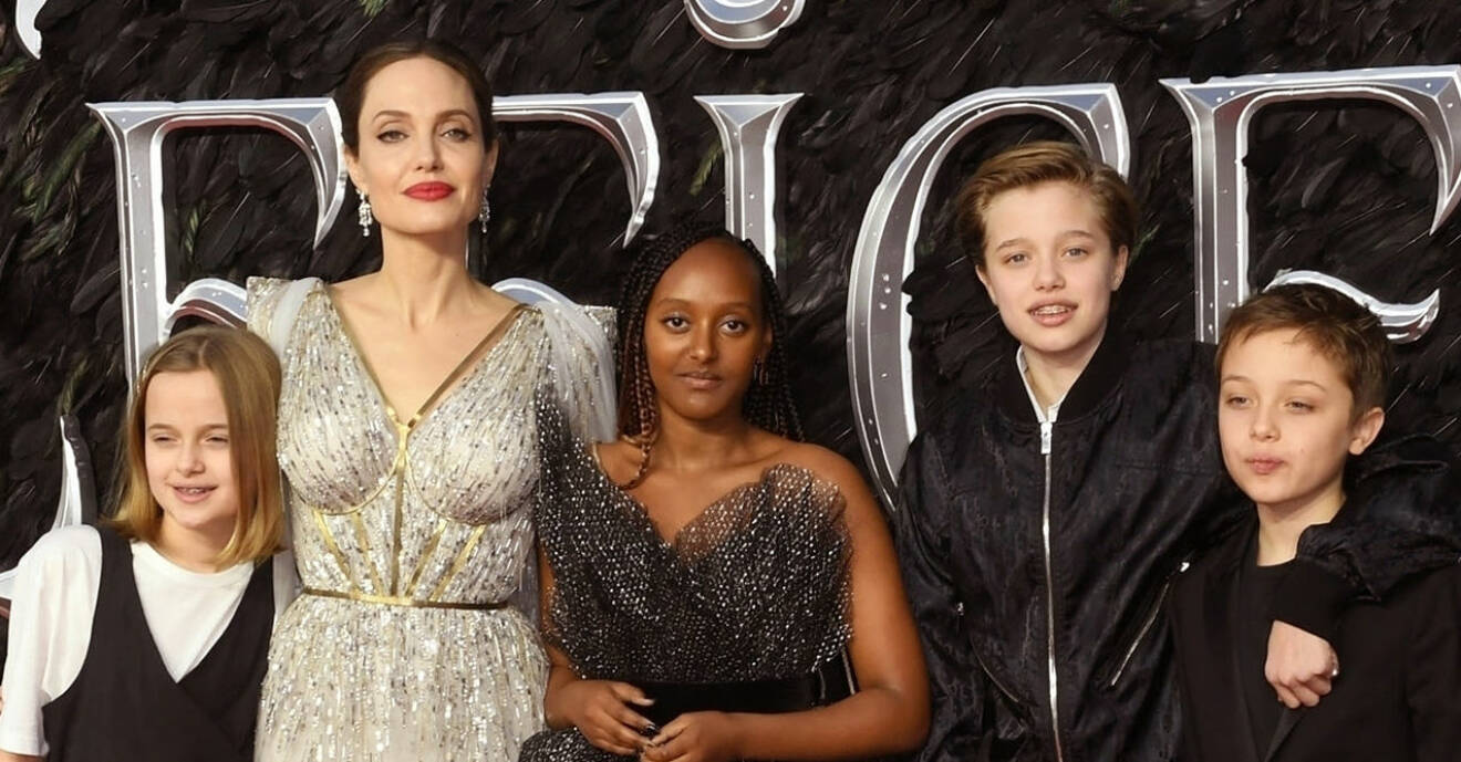 Angelina Jolie om relationen med barnen efter Brad Pitts frånvaro