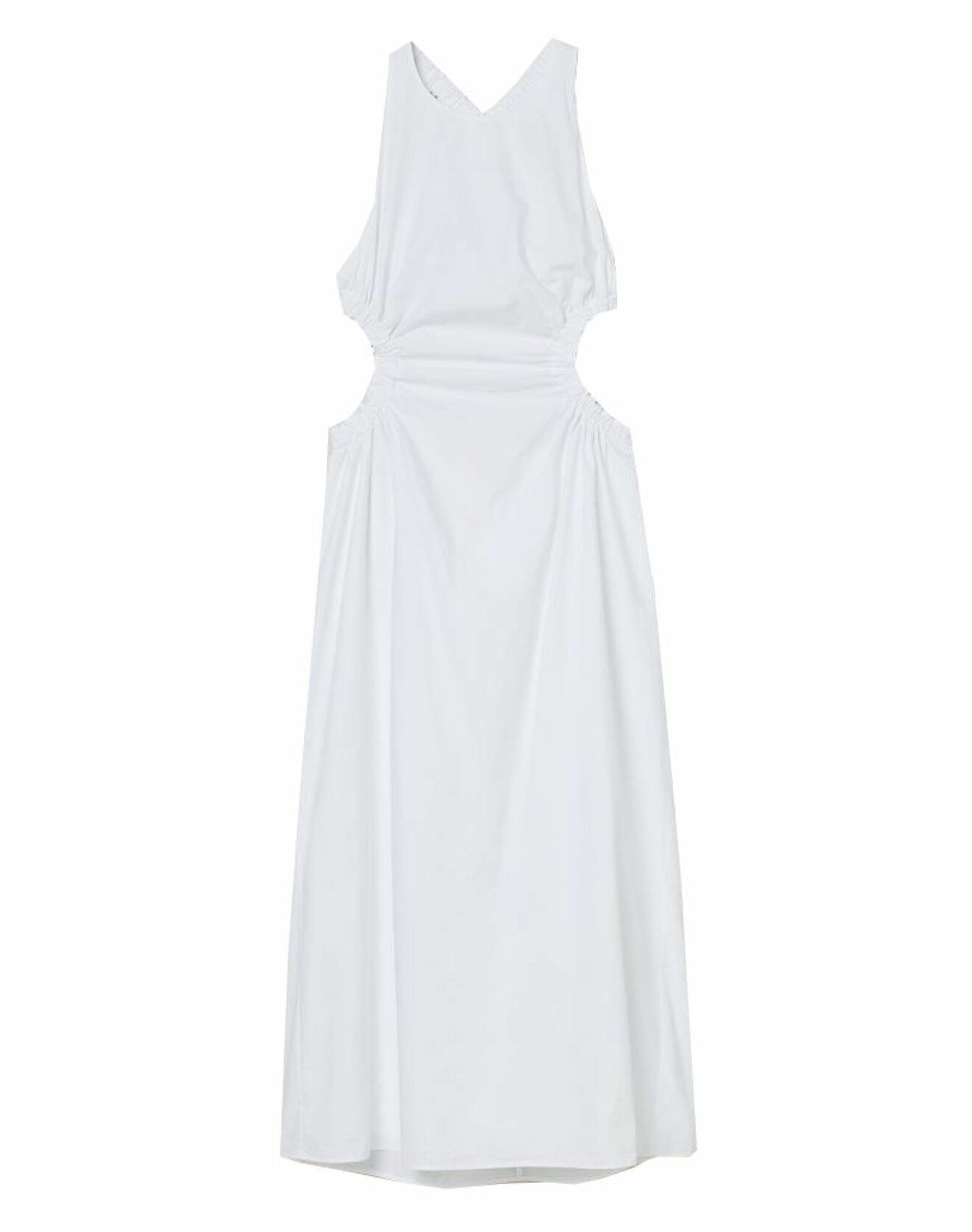 vit klänning