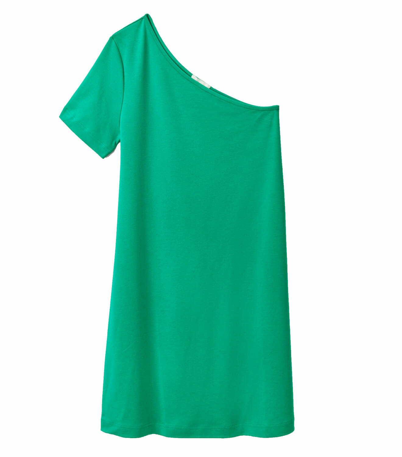 grön kort klänning