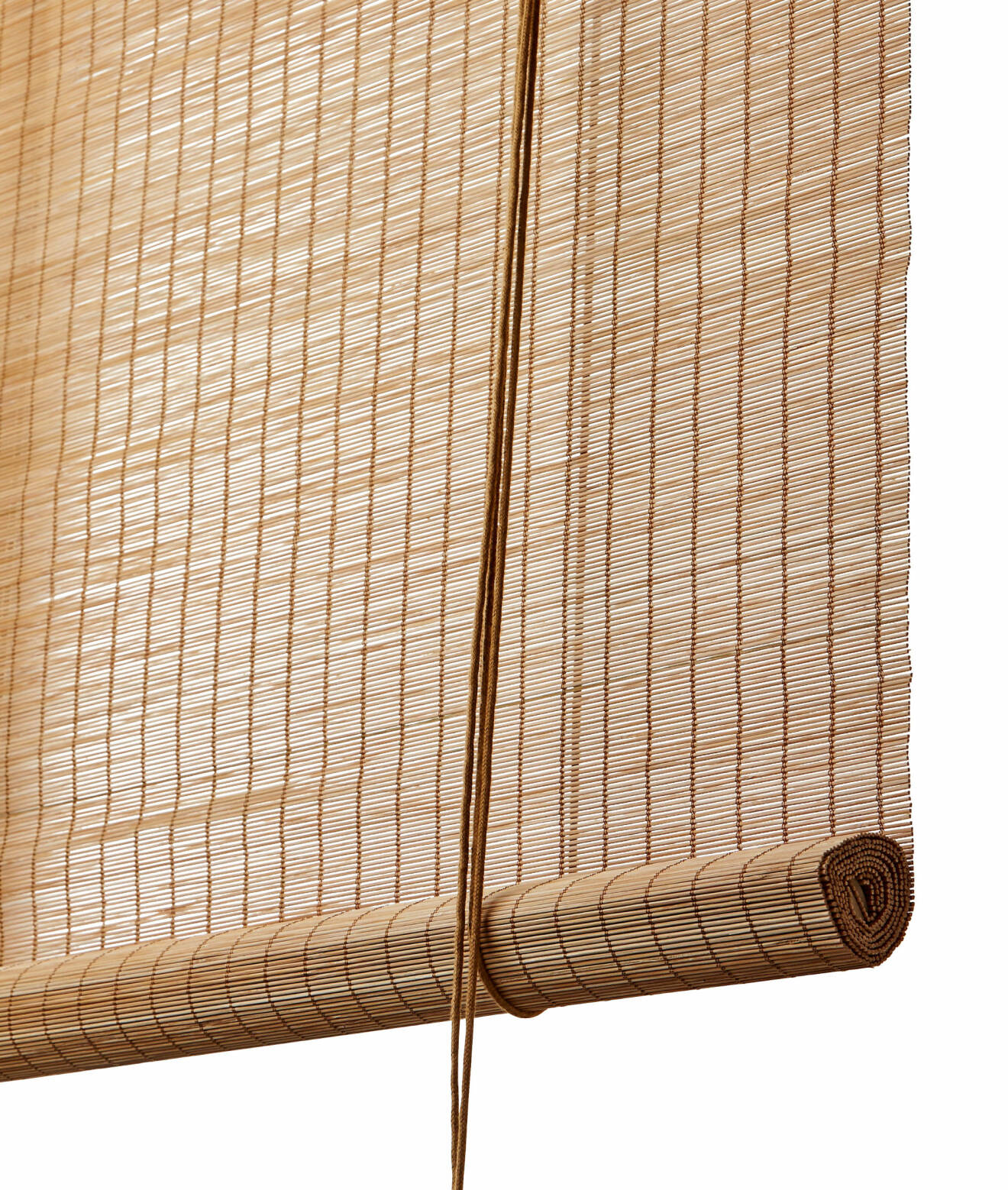 Rullgardin i bambu