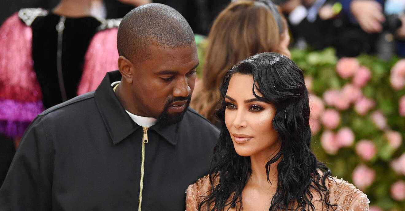 Tidigare superparet Kim Kardashian och Kanye West.