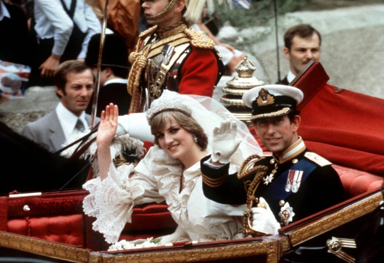 Bröllop mellan Diana och Charles 29 juli1981