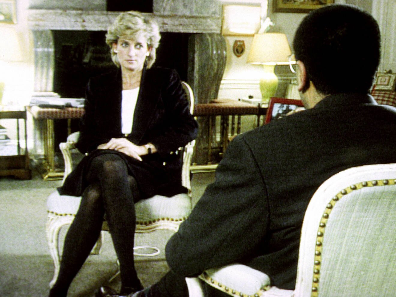 Diana i den omtalade intervjun i BBC