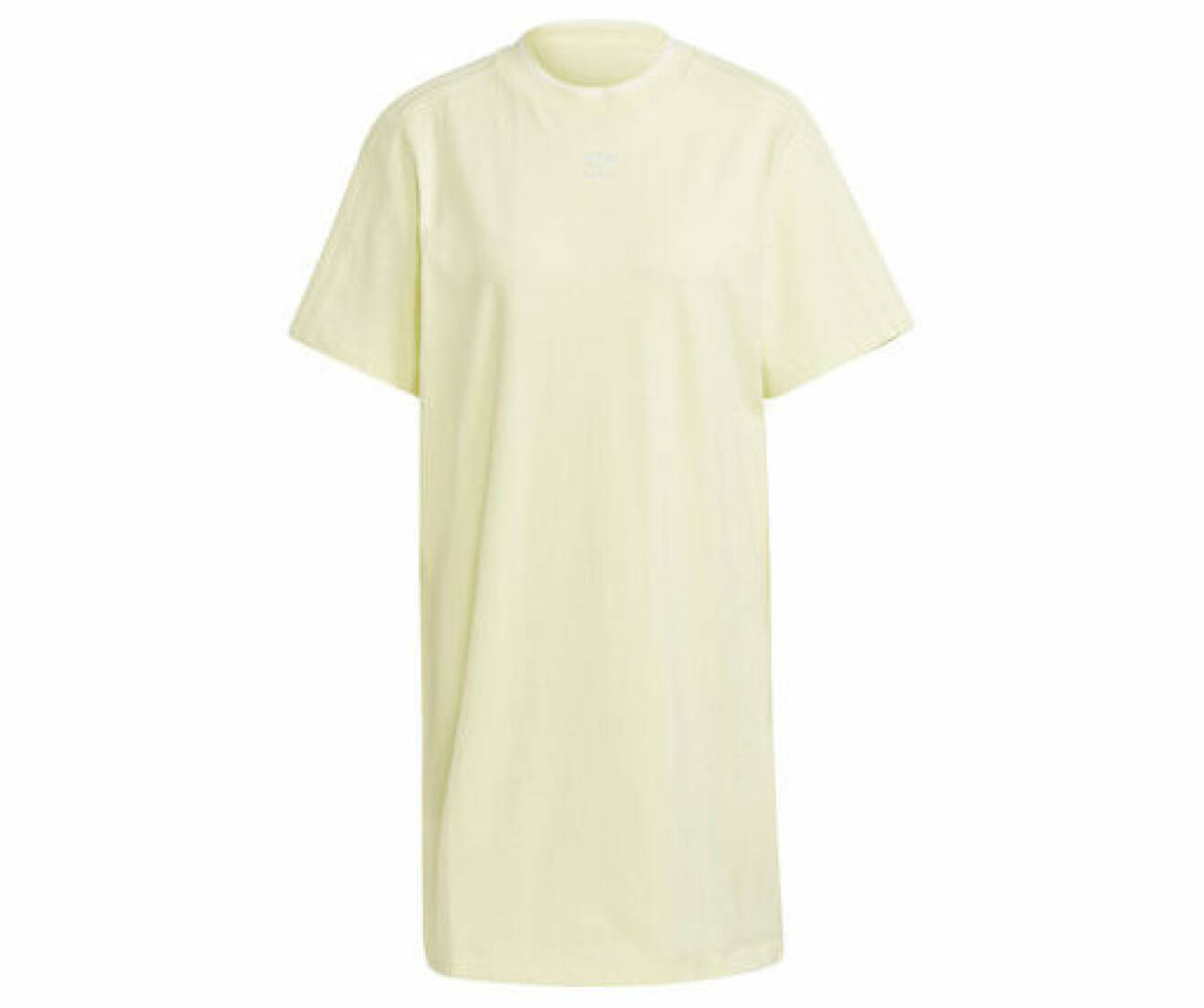 gul t-shirtklänning