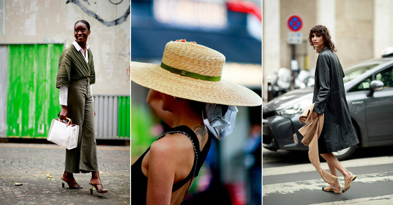 Streetstyle från couture-veckan i Paris 2021.