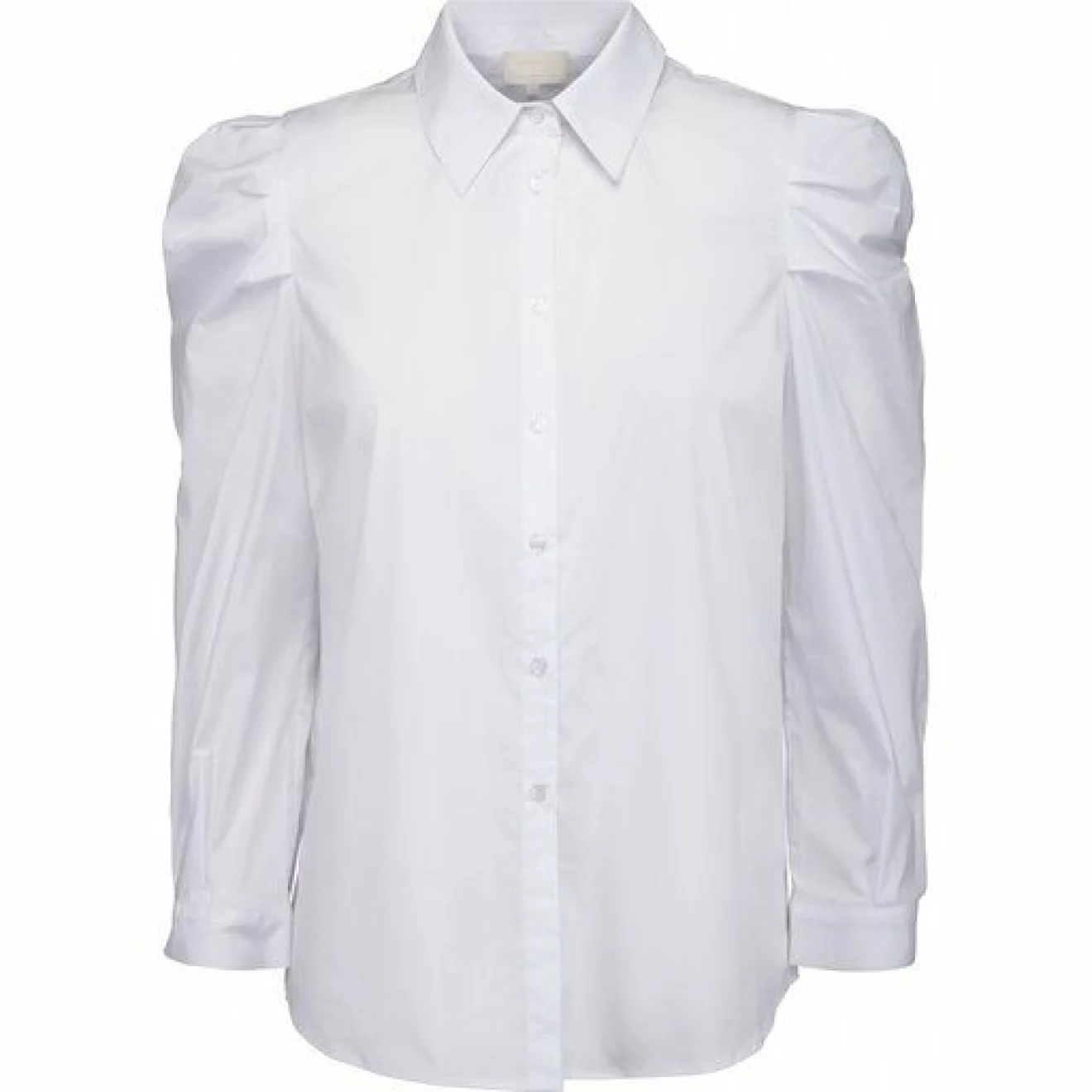 vit skjorta puffärm
