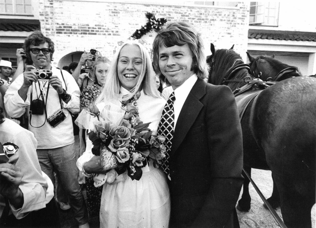 Björn och Agnethas bröllop