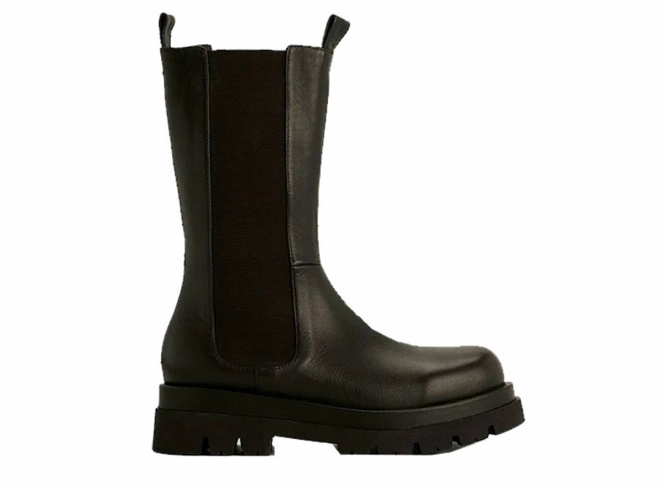 chunky boots i läder hösten 2021