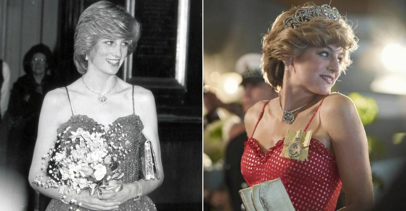 Dianas polka-klänning återskapades i The Crown