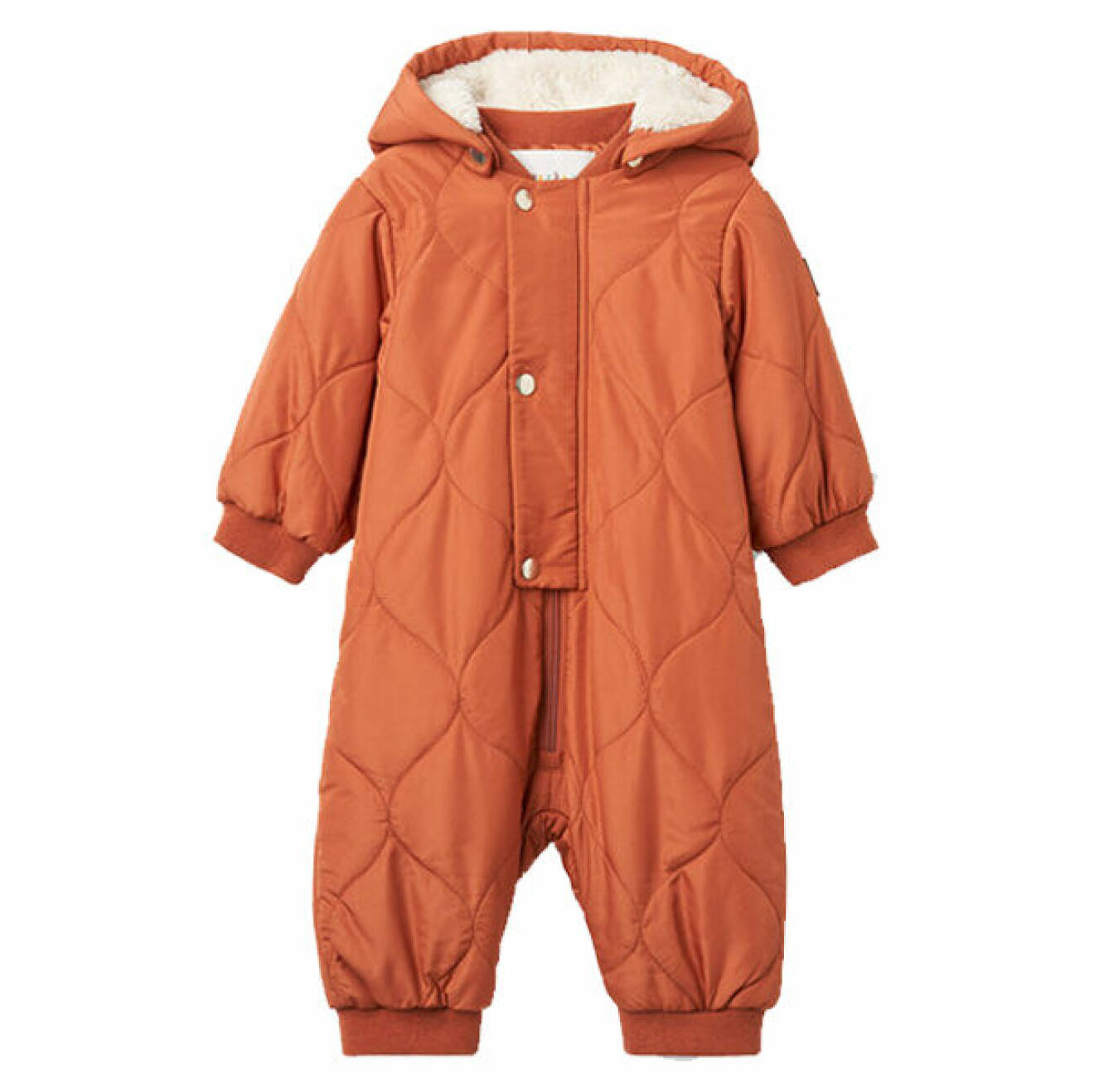 billiga och fina barnkläder - quiltad vinteroverall för bebis från Minimarket