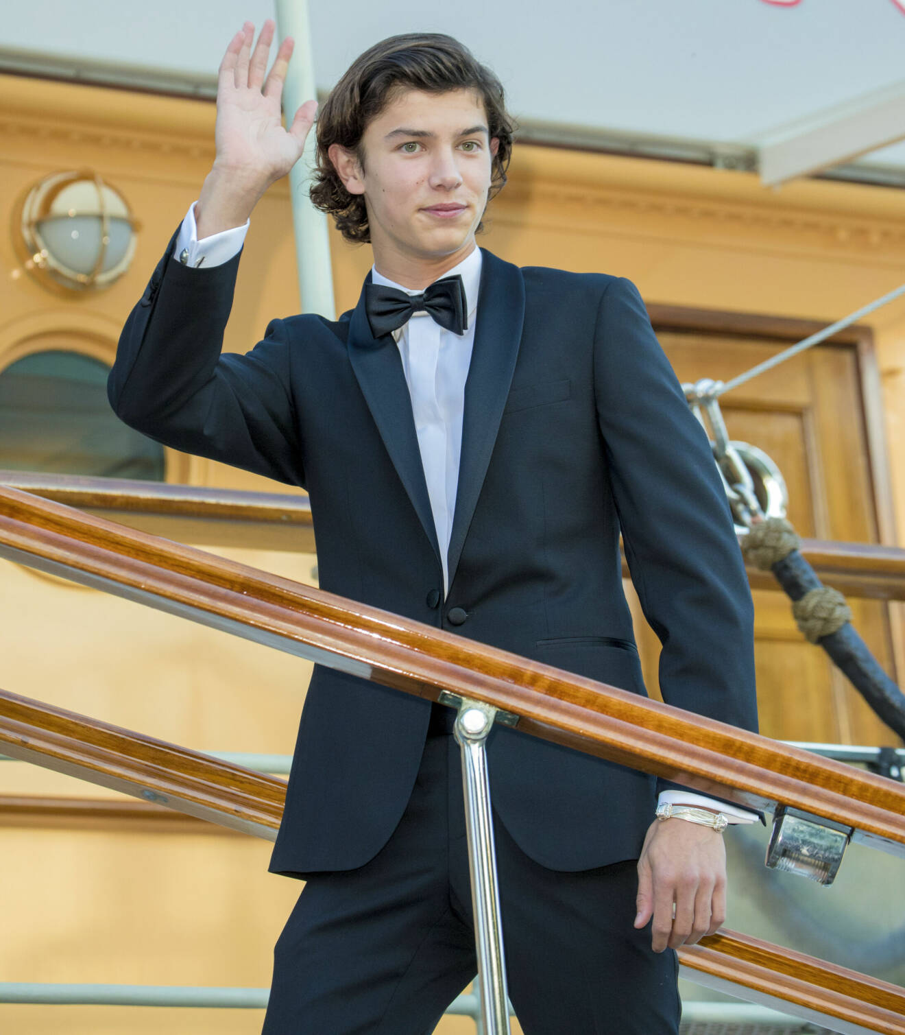 Prins Nikolai vid firandet av 18-årsdagen.