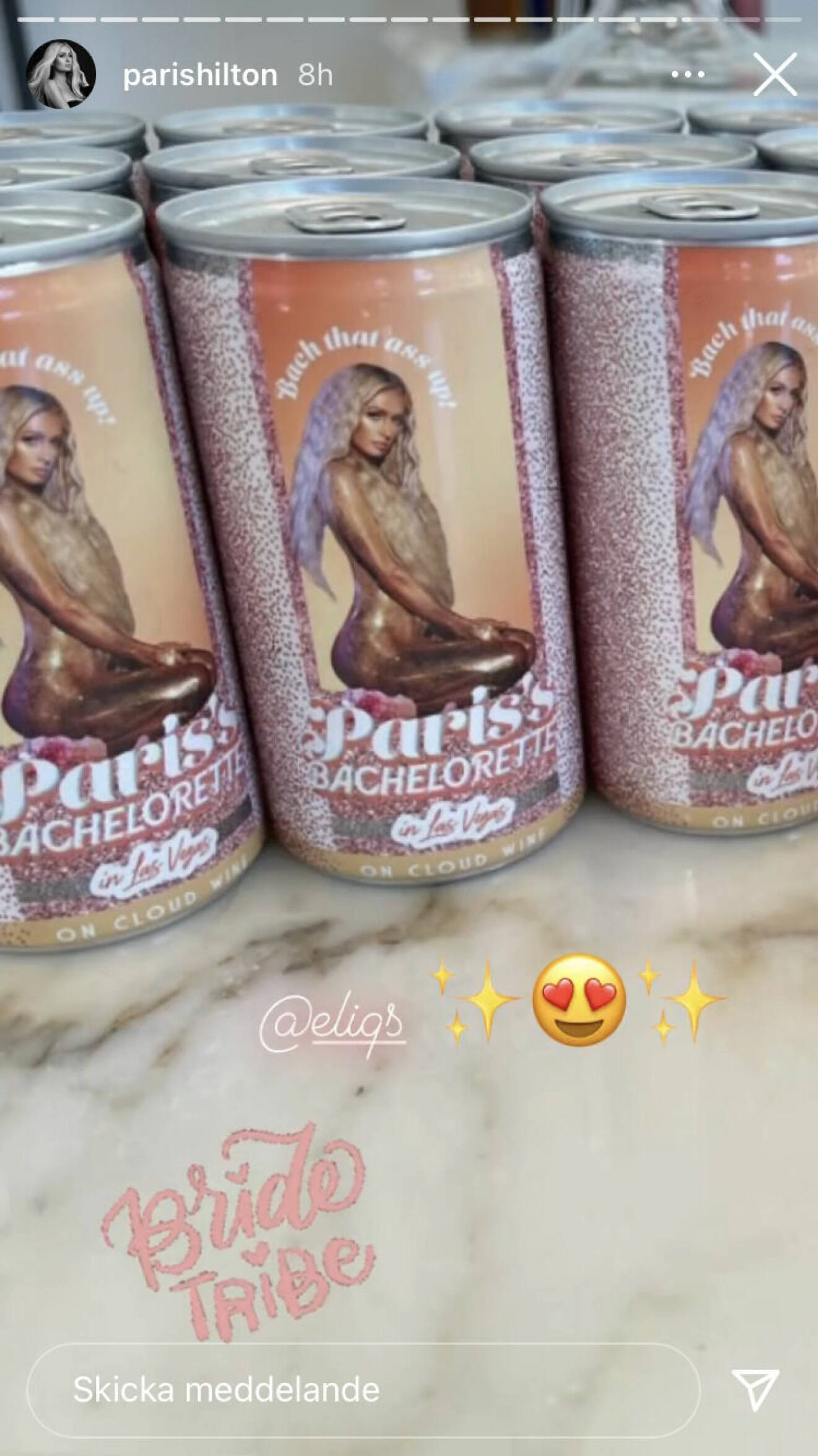 Paris Hiltons egna dryck.