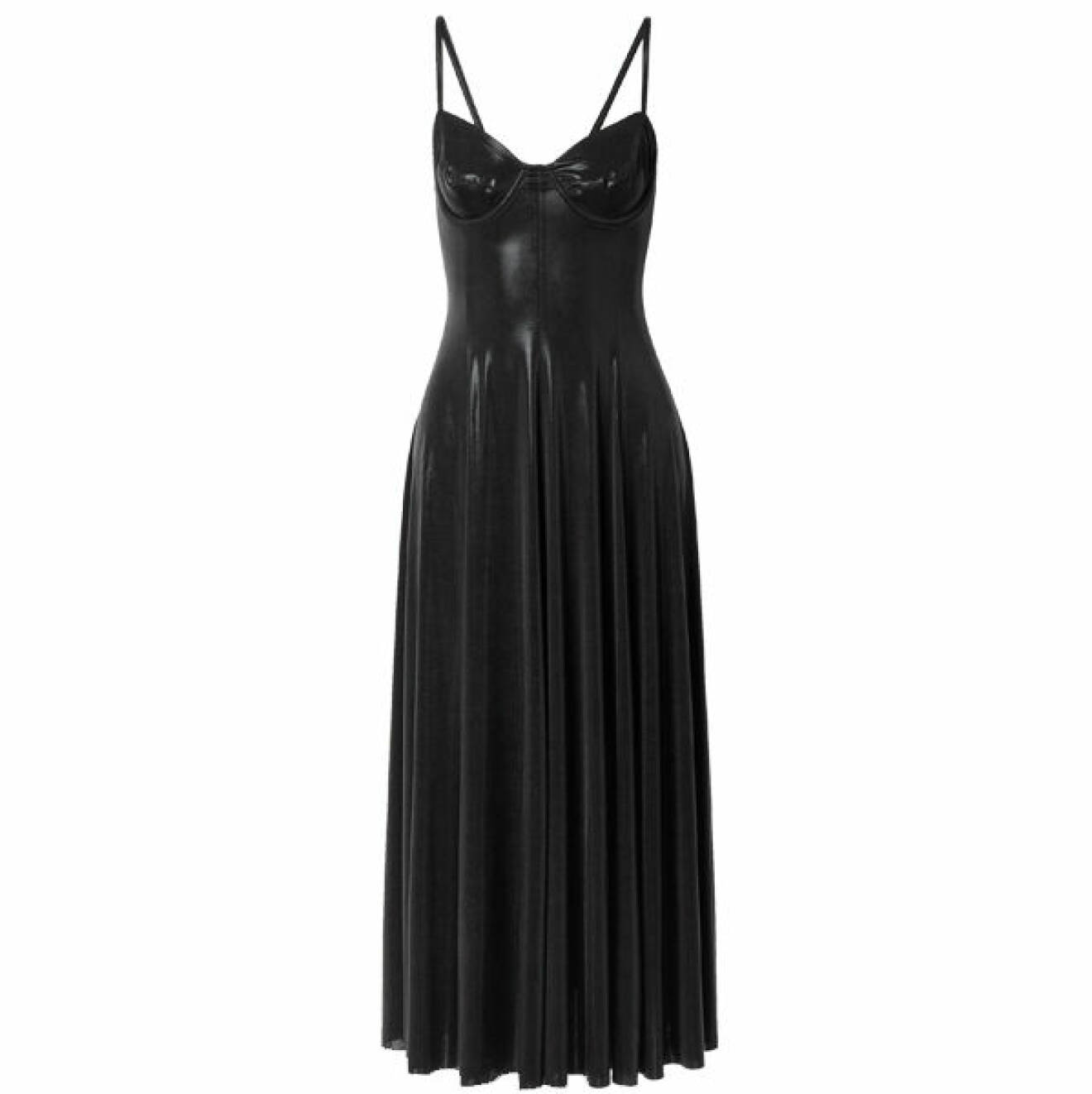 svart skimrande klänning vintern 2021-2022