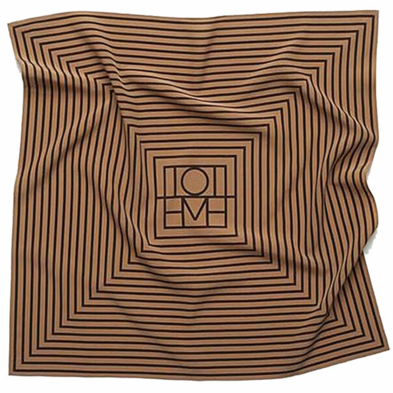 mönstrad scarf från Totême