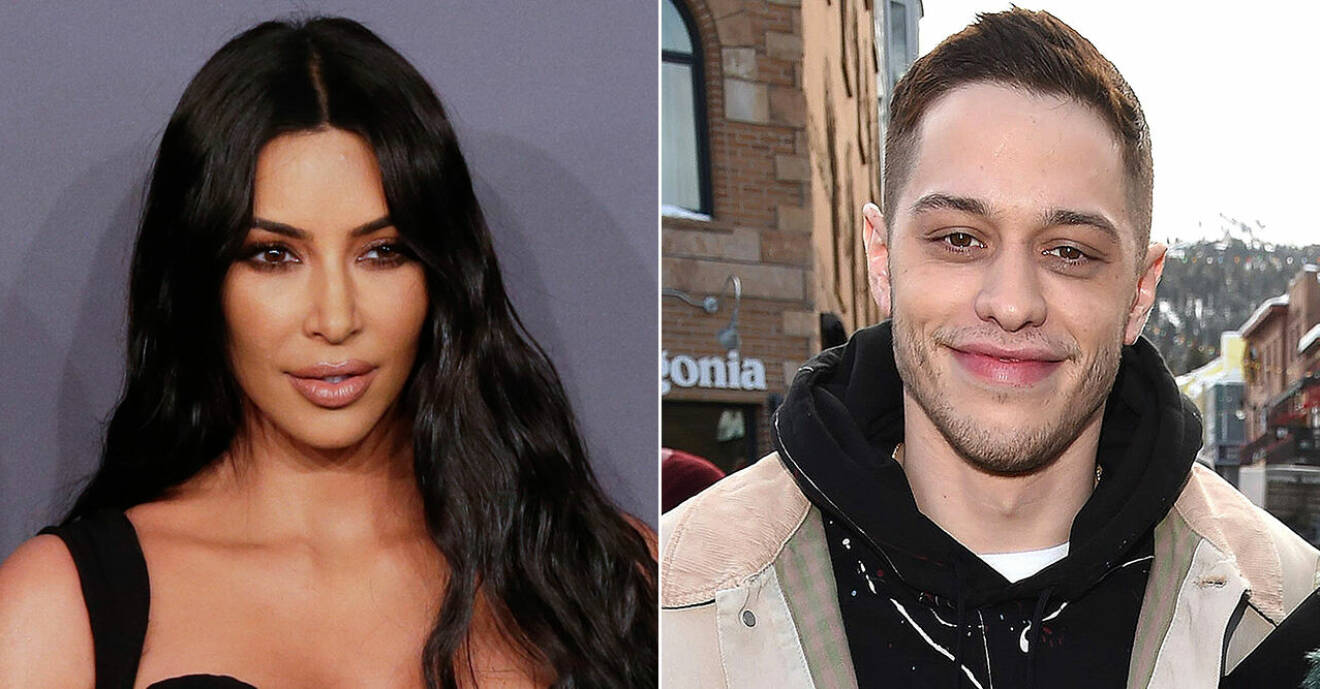 Är det en romans på gång mellan Kim Kardashian och Pete Davidson?