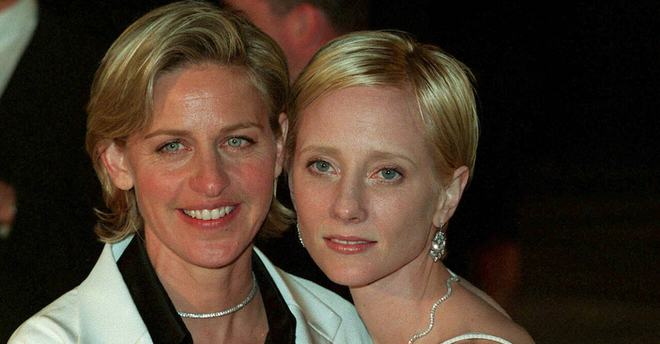 Ellen DeGeneres och Anne Heche.