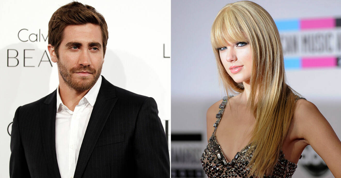 Jake Gyllenhaal och Taylor Swift.