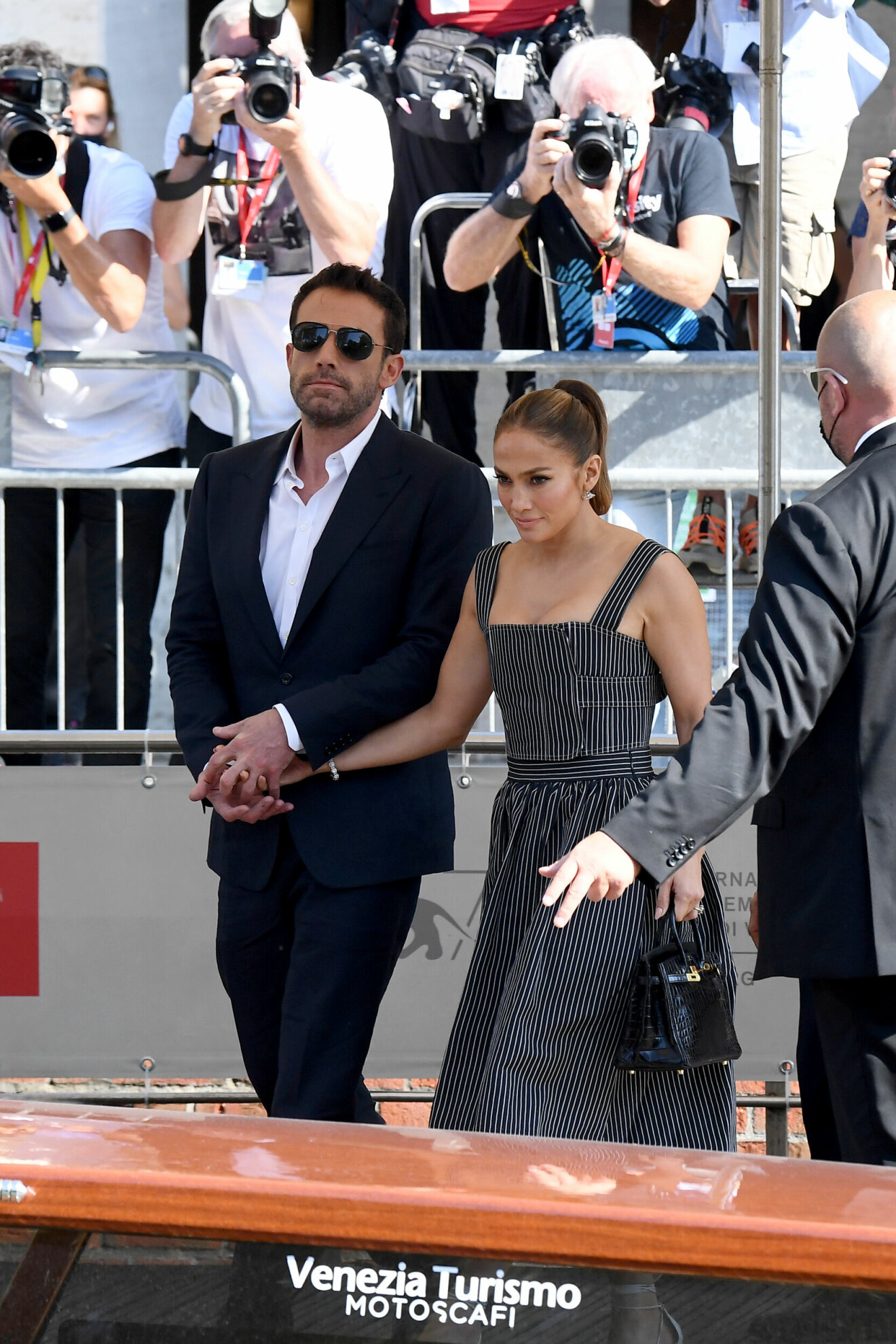 Jennifer Lopez och Ben Affleck på Filmfestivalen i Venedig.