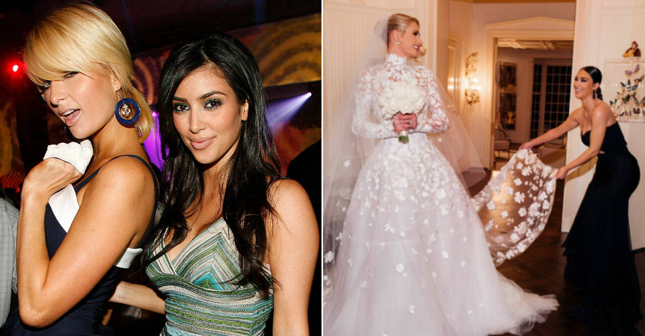 Kim Kardashian och Paris Hiltons vänskap