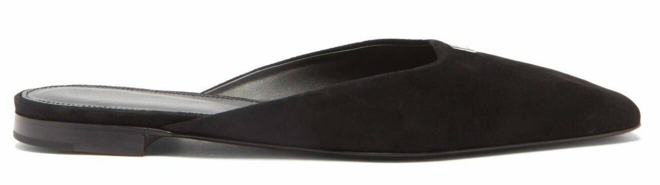 svarta slip-in skor från toteme.
