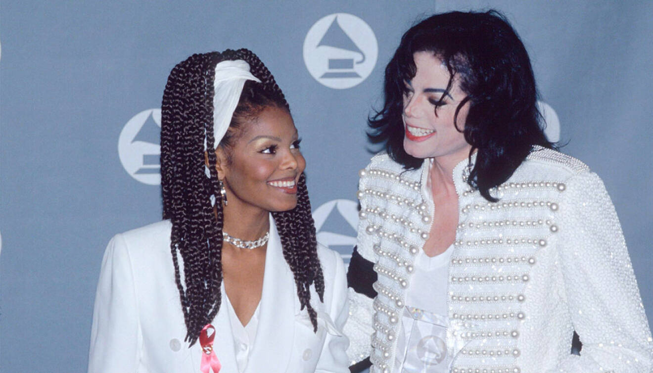 Janet och Michael Jackson.