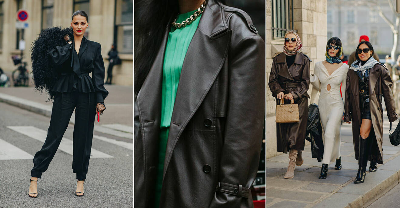 streetstyle från modeveckan i Köpenhamn och Paris - snygga looks och så kopierar du dem