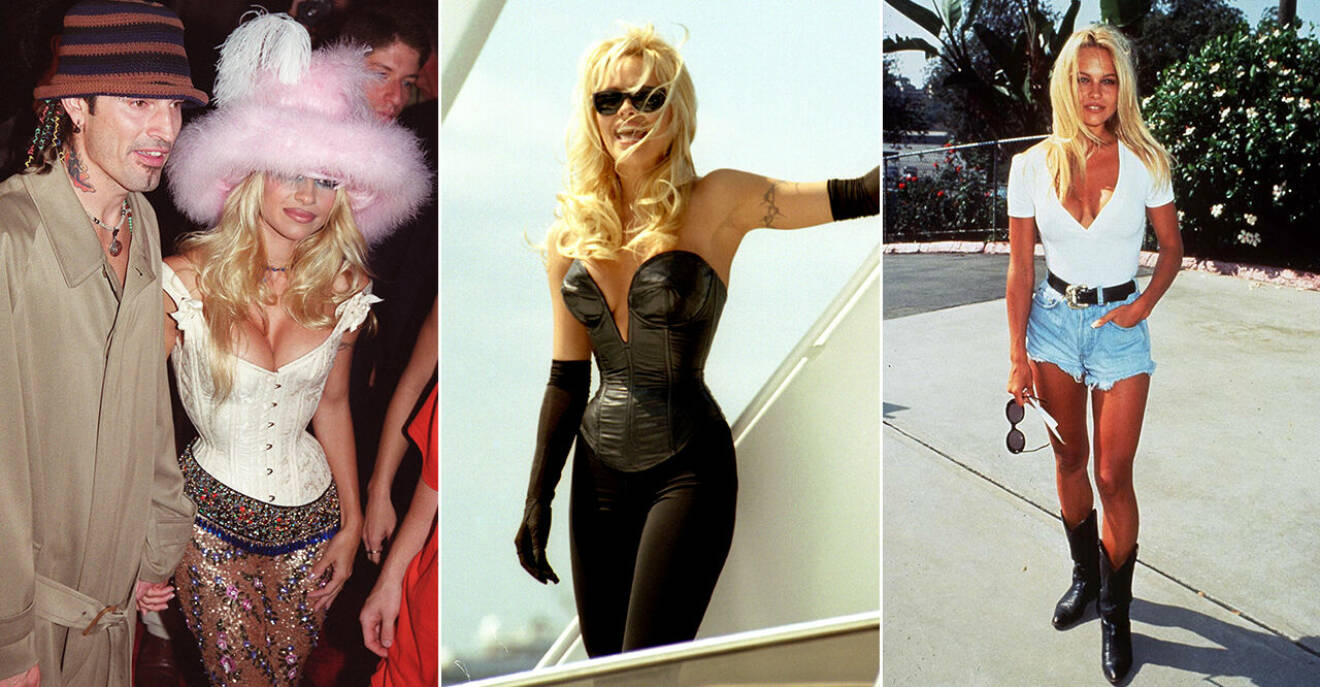 Pamela Andersons 90-talsstil