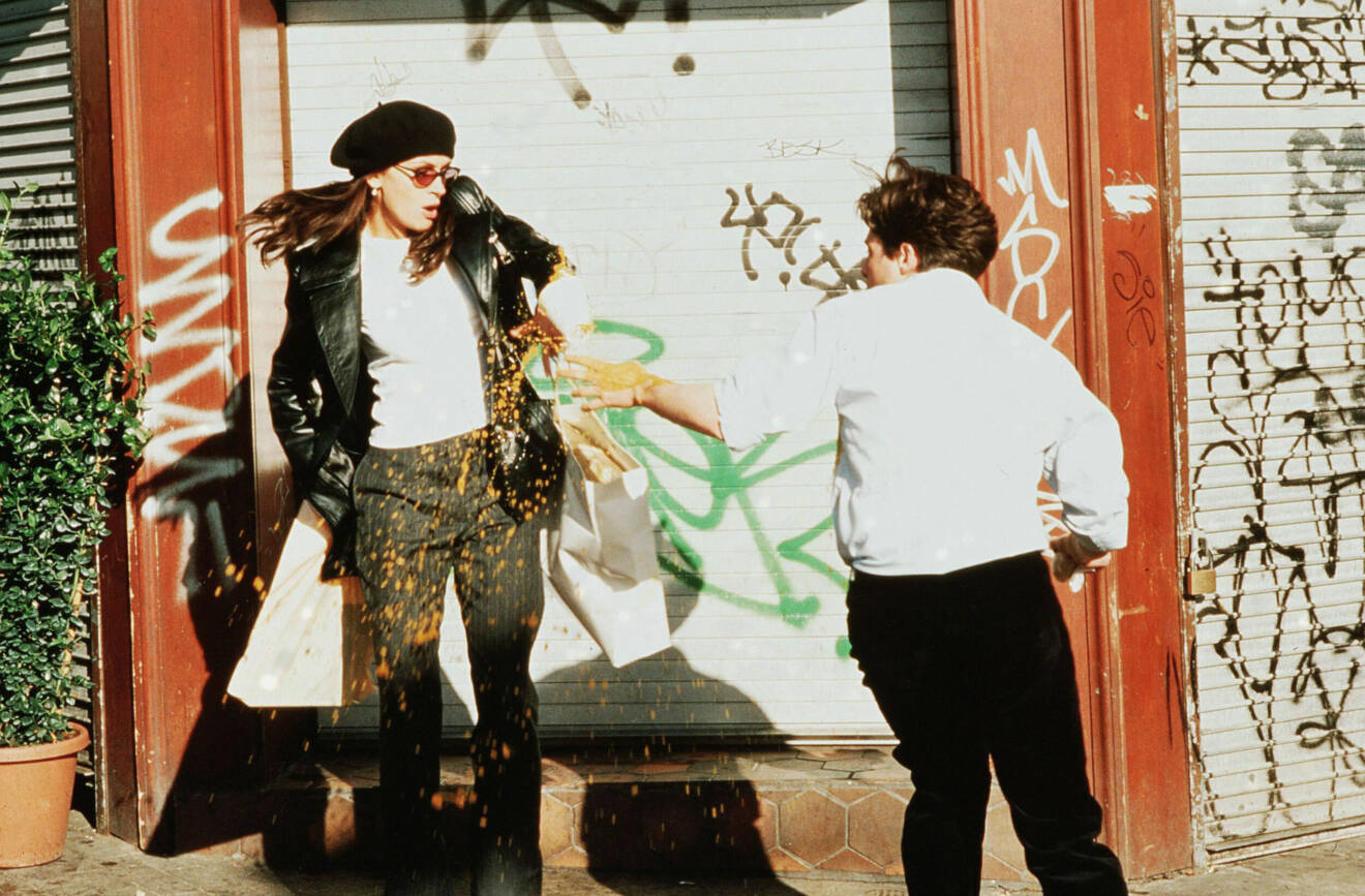 Julia Roberts och Hugh Grant i Notting Hill, 1999.