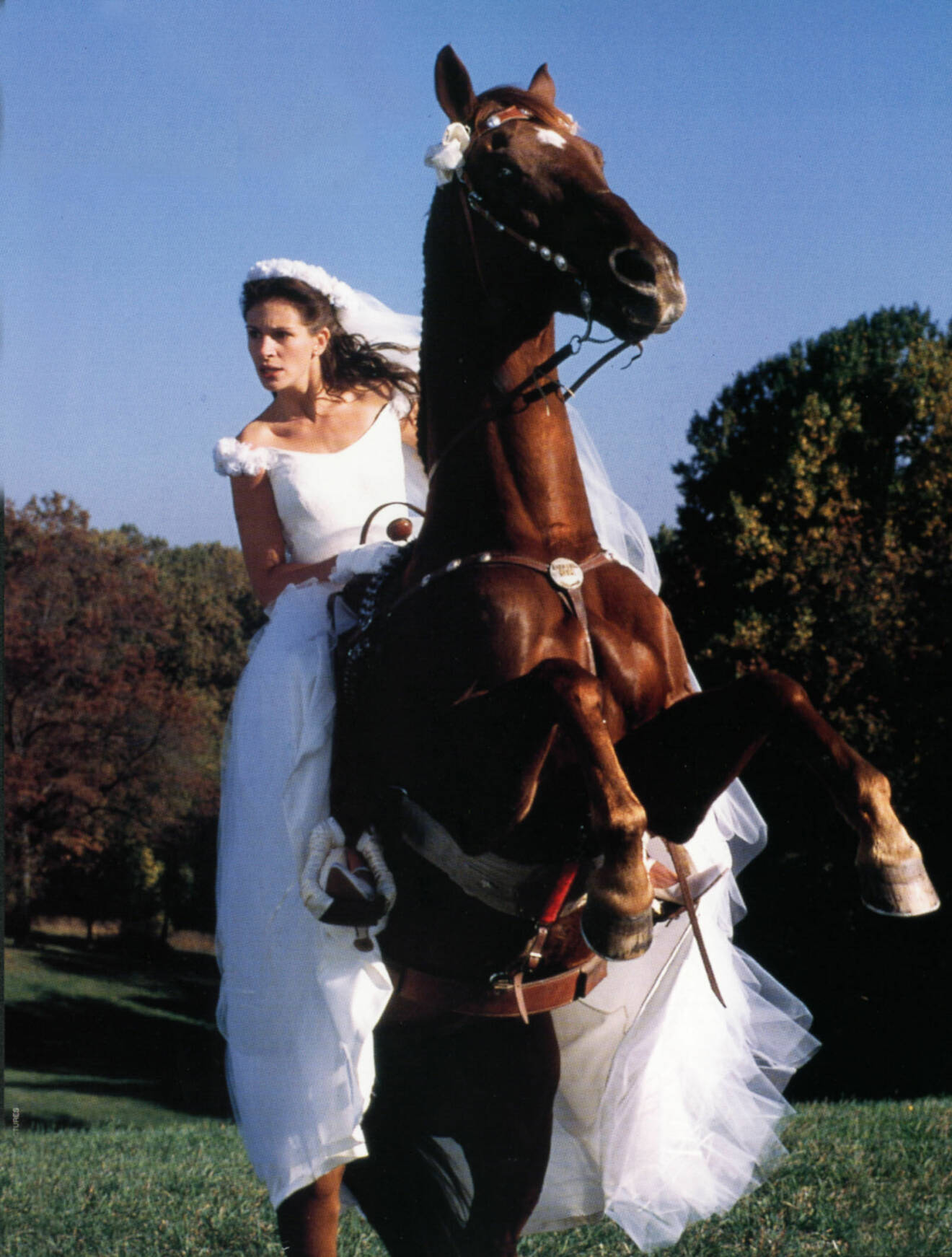 Julia Roberts i Runaway Bride, från 1999.