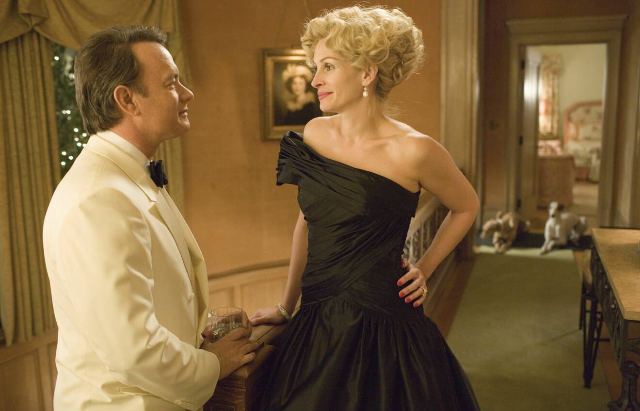 Tom Hanks och Julia Roberts i Charlie Wilsons war, från 2007.