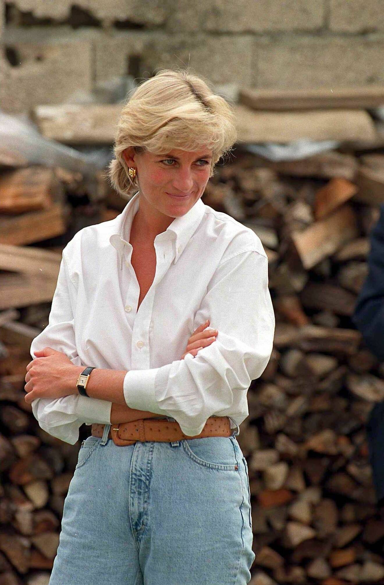 Prinsessan Diana i Bosnien, 1997.