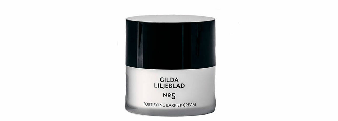 <i>No 5 fortifying barrier cream,</i> Gilda Liljeblad