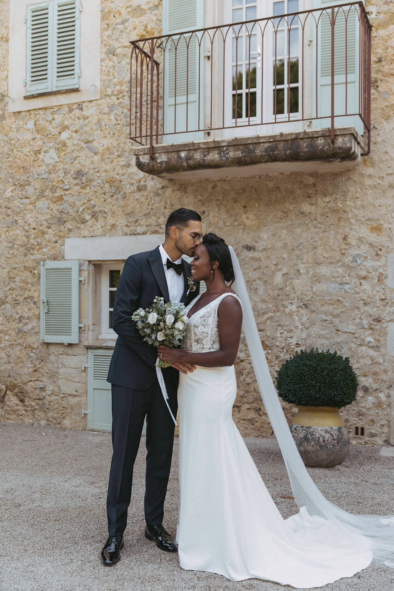 Angela och Max gifte sig i södra Frankrike