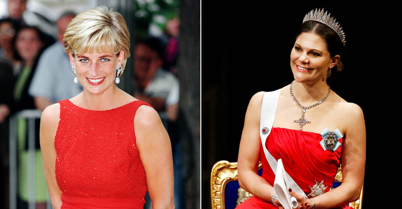 Diana och kronprinsessan Victoria har båda två brutit mot de kungliga reglerna.