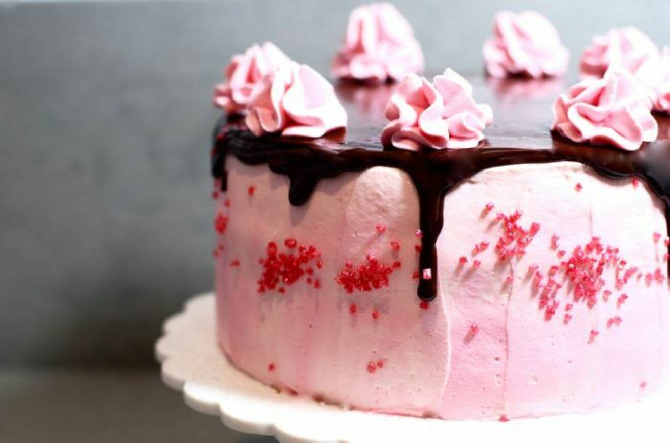 Recept på pink lady tårta