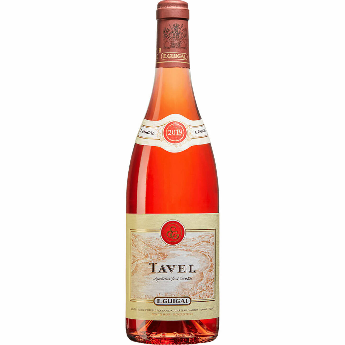 Tavel Rosé E.Guigal 2019, Frankrike, Rhonedalen (55720) 179 kr.
