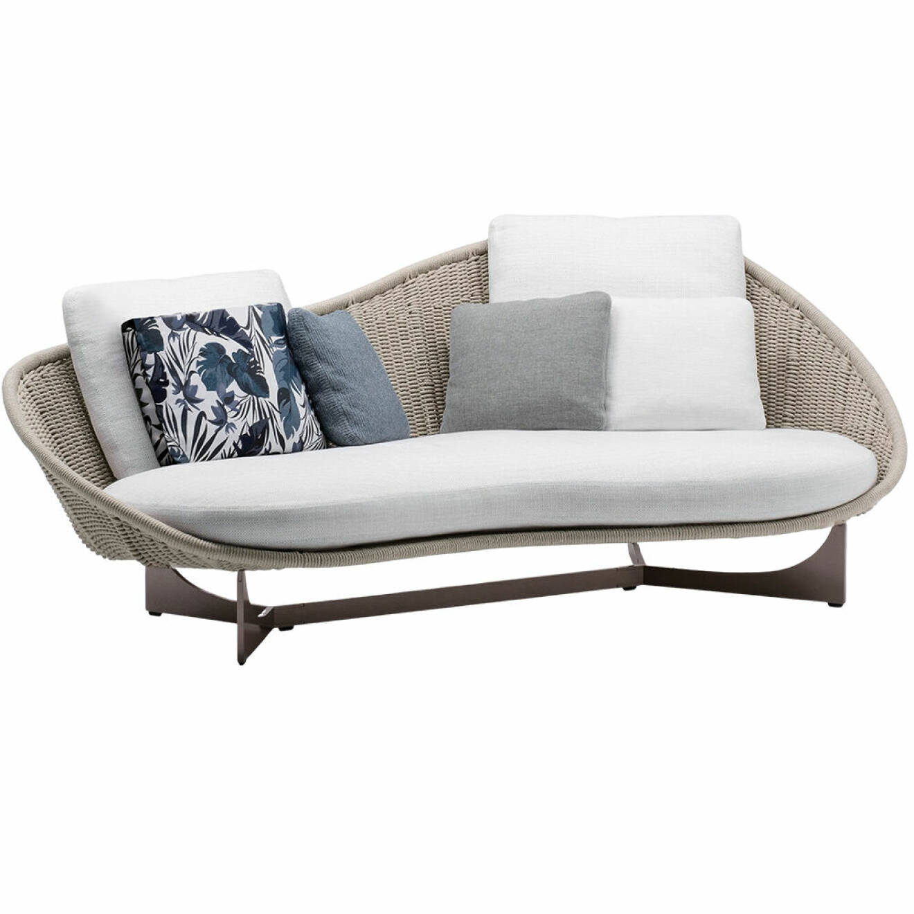 Dansk-italienska Gamfratesis organiskt formade soffa Lido, för Minotti