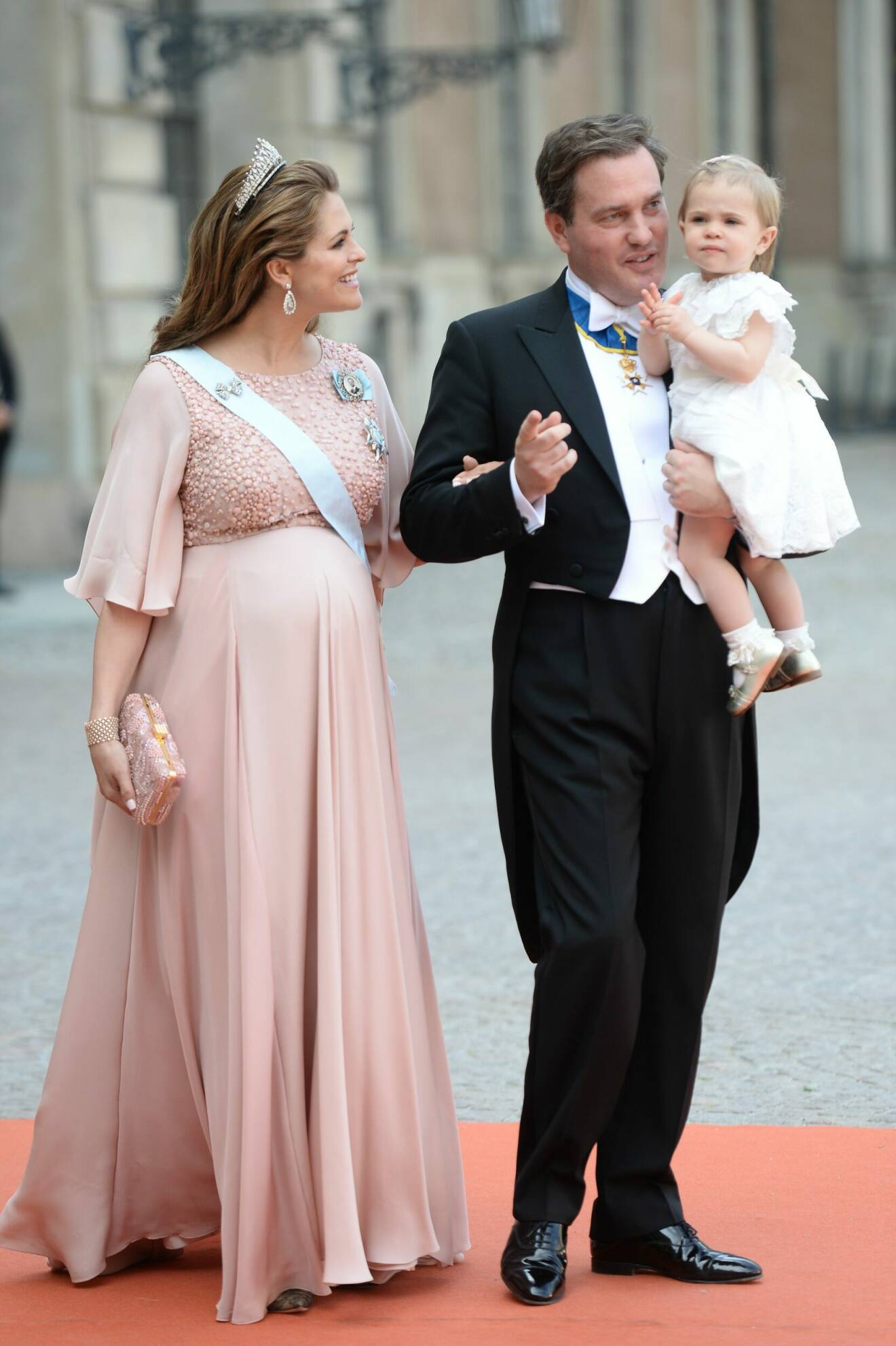 Prinsessan Madeleine på Carl Philip och Sofias bröllop 2015
