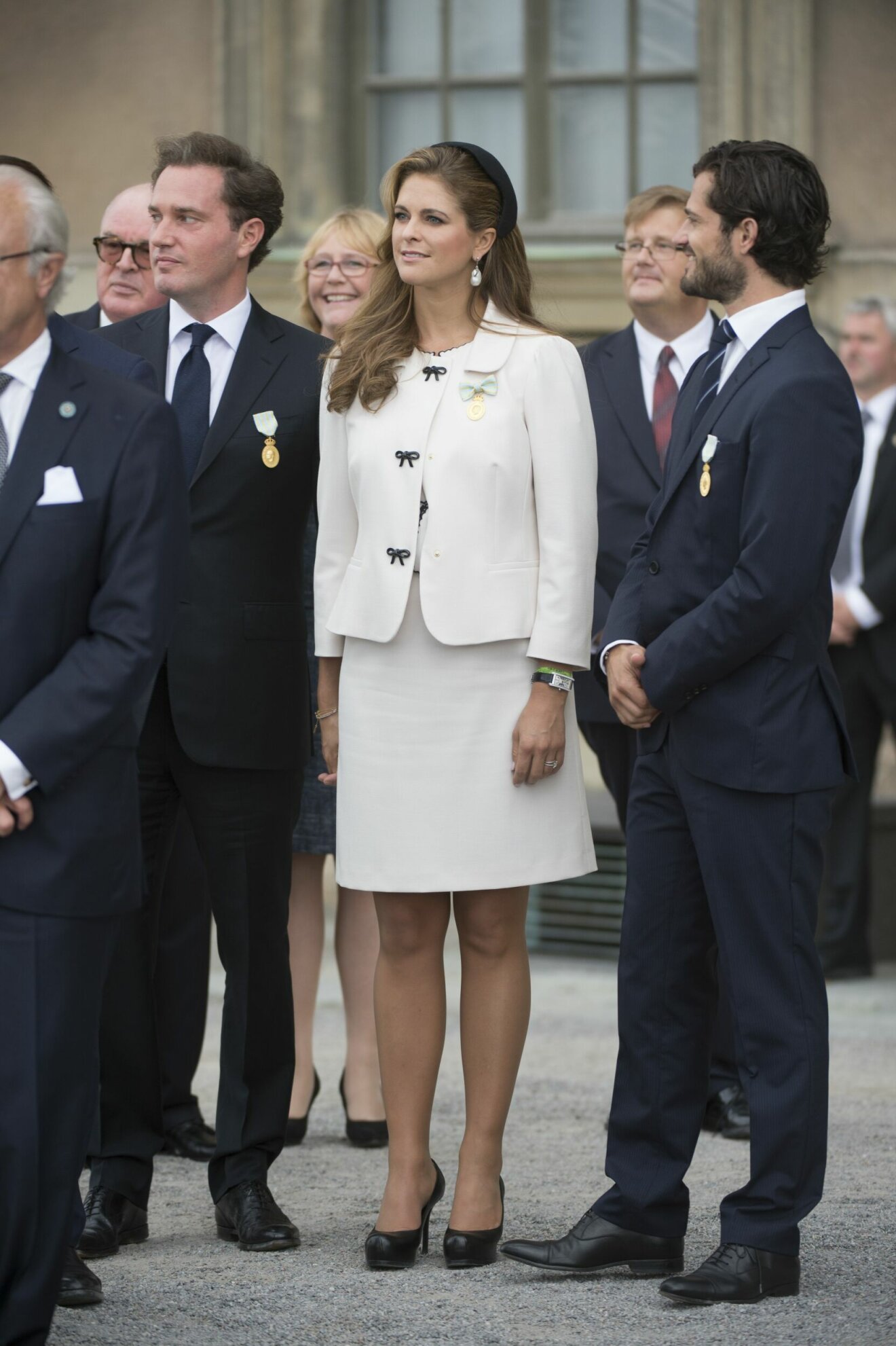 Prinsessan Madeleine stilresa kungen firar 40 år