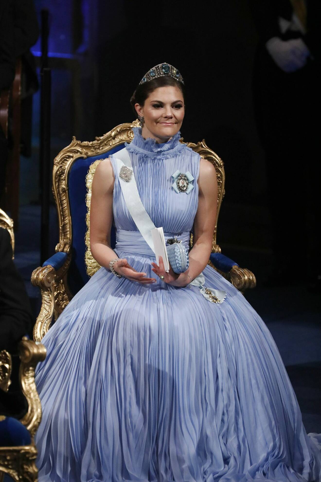 Kronprinsessan Victoria i svensk design – nobelfesten Jennifer Blom