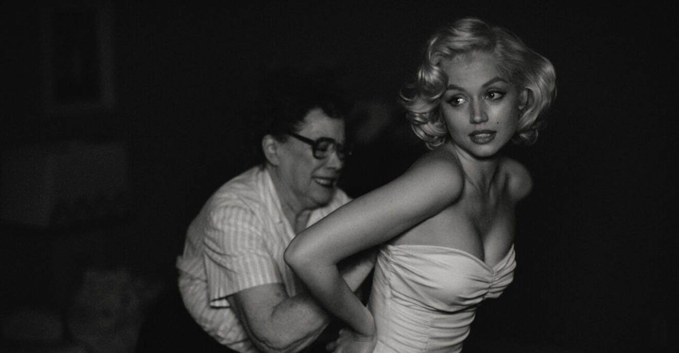 Första bilderna på Ana de Armas förvandling till Marilyn Monroe i Blonde