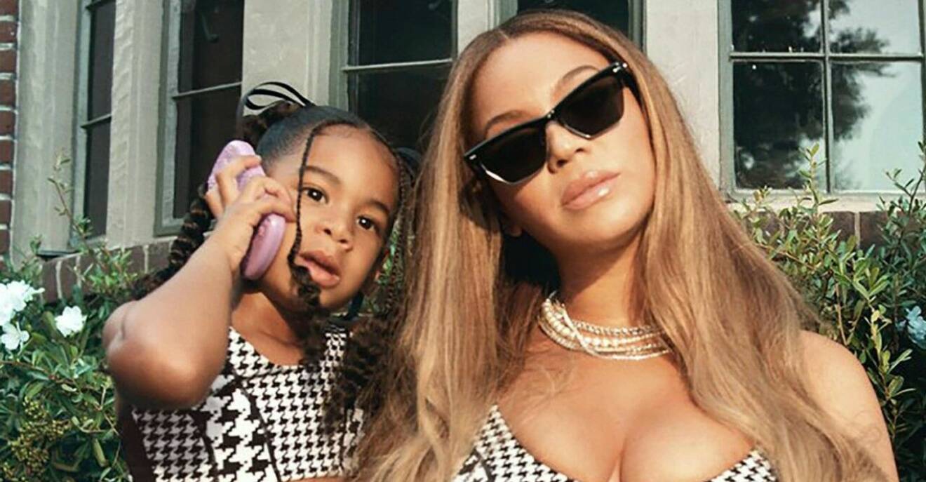 Beyoncé och dottern Blue Ivy