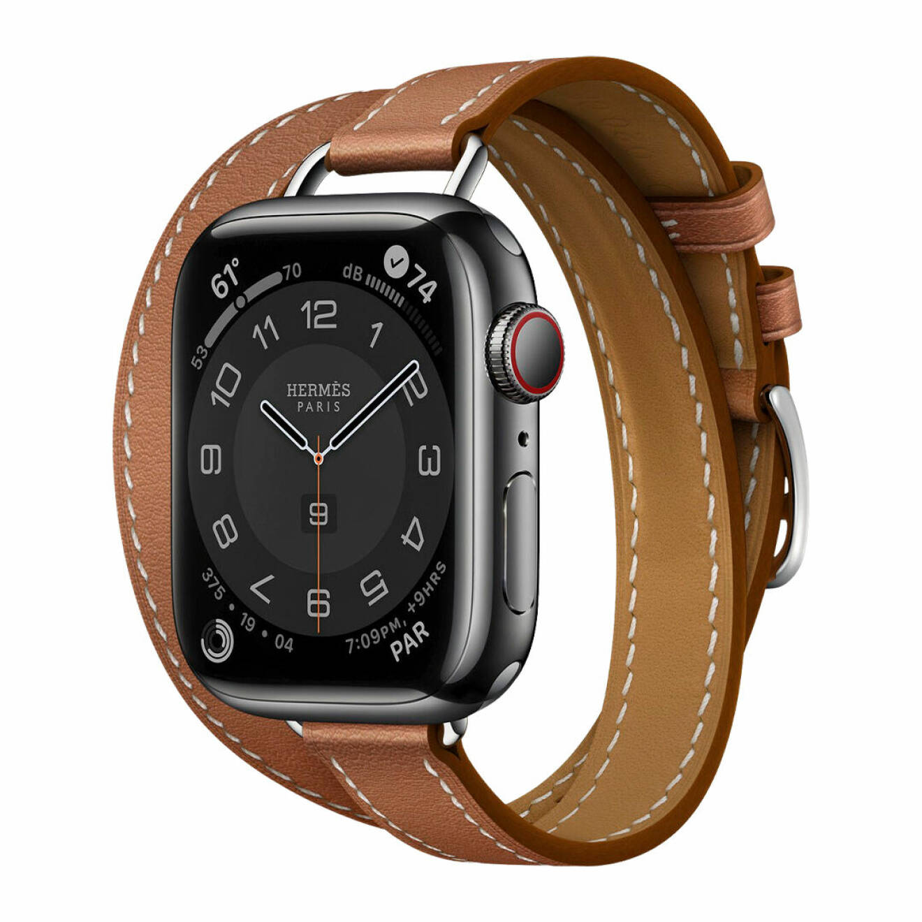 Klocka, 16 295  kr, Apple/Hermès.