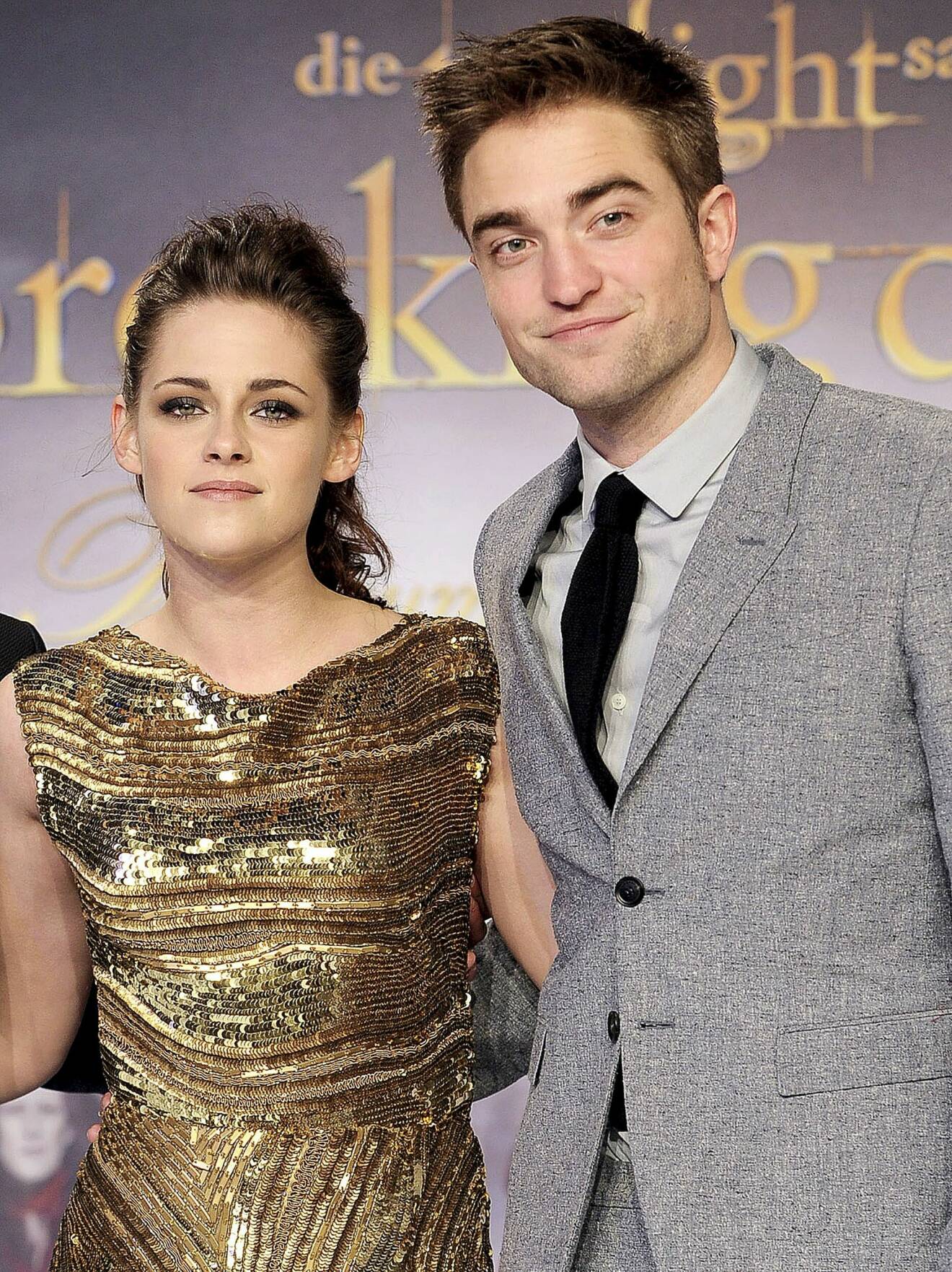 Kristen Stewart och Robert Pattinson på premiären av Twilight