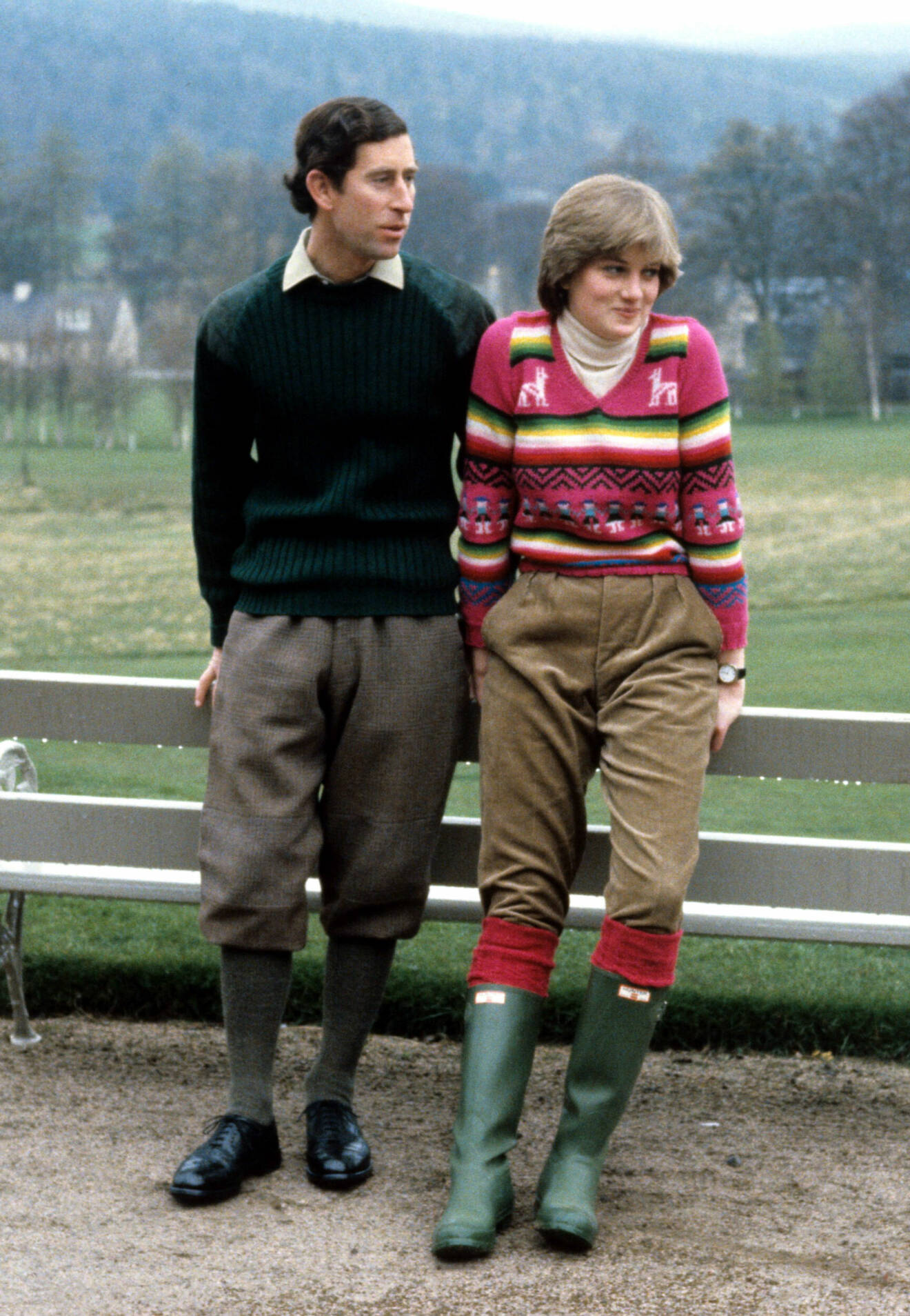 Dianas klädsel innan hon blev prinsessa – 1981.