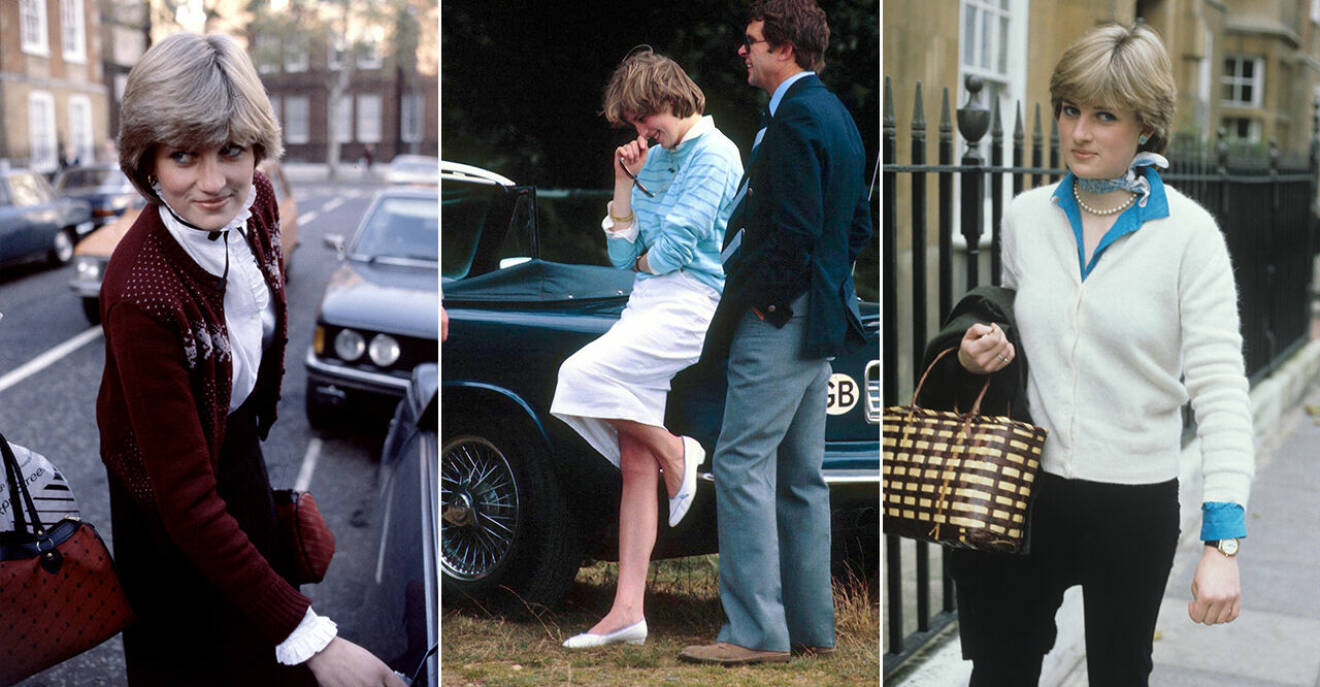 Så klädde sig Diana innan hon blev prinsessa – 21 bilder